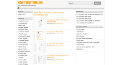 Desktop Screenshot of newtechtimeline.com